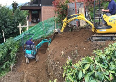 Cantieri difficili - Costruzione piscina in acciaio inox Lugano