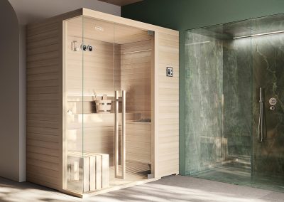 saune prefabbricate - Sauna finlandese prefabbricata Jacuzzi - Lugano