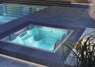 minipiscina elegante e di design Locarno